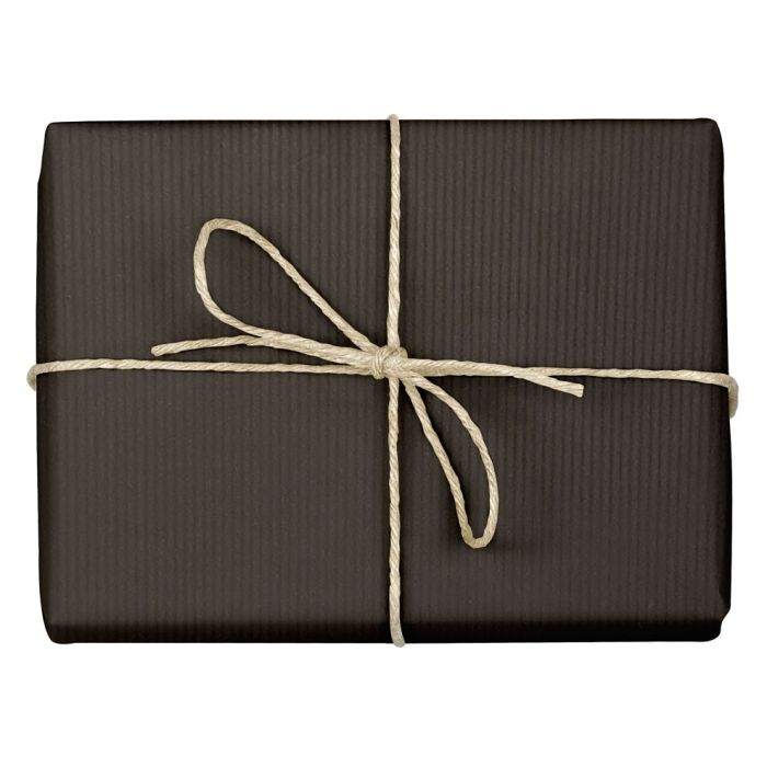 Wrapping Paper Black on Kraft Gift Wrap Rolls Wrapping Paper