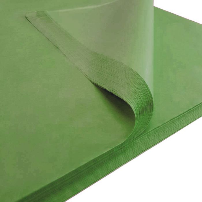 mossy green tissue paper
