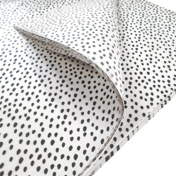 acid free fleck black tissue paper