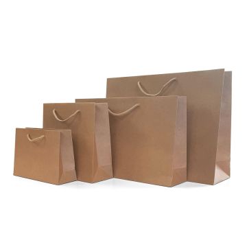brown kraft paper gift bags
