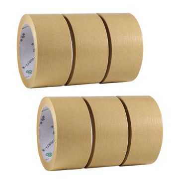 brown kraft paper eco packaging tape
