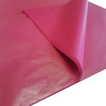 pink pearlescent tissue paper