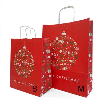 Christmas Paper Bags - Christmas Bauble