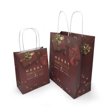 Premium Christmas Paper Bags - Merry Christmas