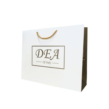 white and gold classic print