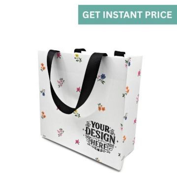 deluxe ribbon handle gift bags