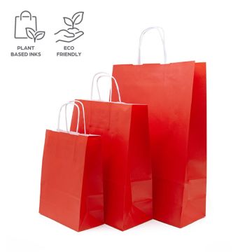 Eco Paper Bags - Red