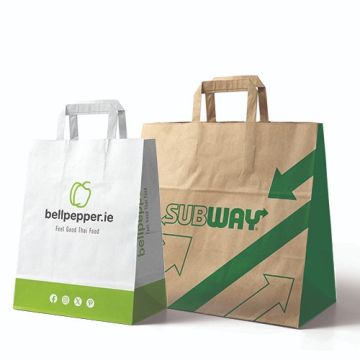 flat handle paper carrier bags ireland