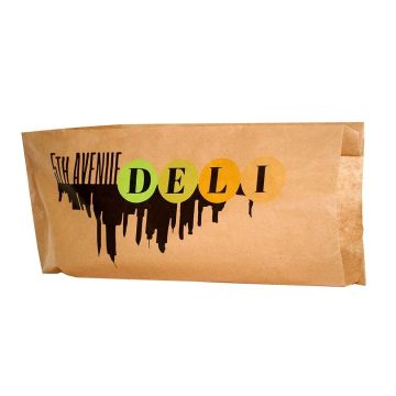flat counter paper bags with logo