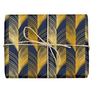Wrapping Paper Rolls - Pampas Pattern Gift Wrap - 500mmx100m