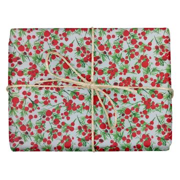 Wrapping Paper - Red Berries(100m) 