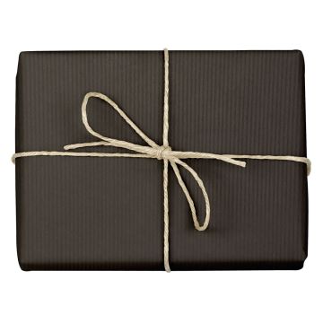 black kraft gift wrap