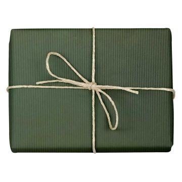 green gift wrapping paper rolls