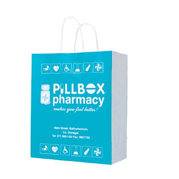 TWIST HANDLE PAPER BAGS