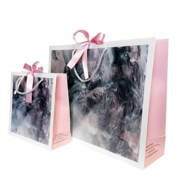 Printed paper bags for fashion