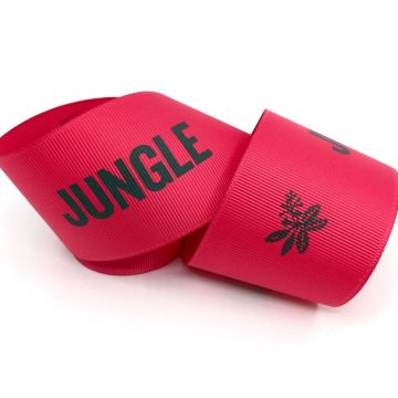custom printed ribbon with business logo