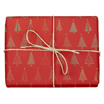 red and gold christmas wrapping paper ireland