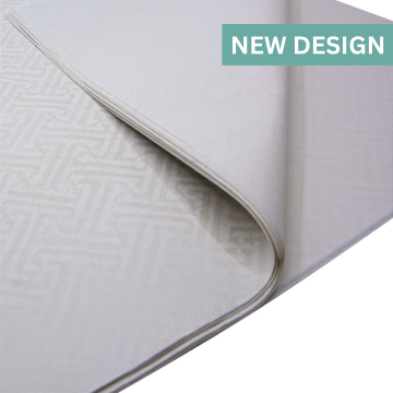 Pearlized Geometric Tissue Paper (100)