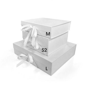 White gift boxes