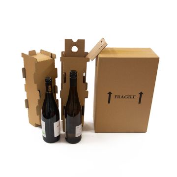 2  Bottle Wine  Boxes Bundle (100 boxes)