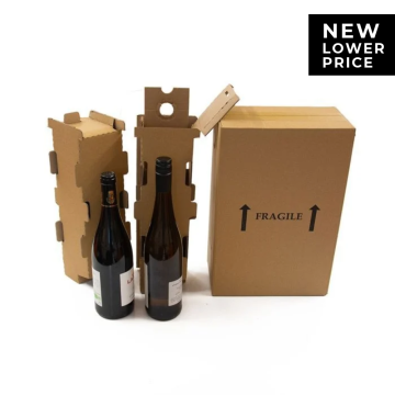 2  Bottle Wine  Boxes Bundle (100 boxes)