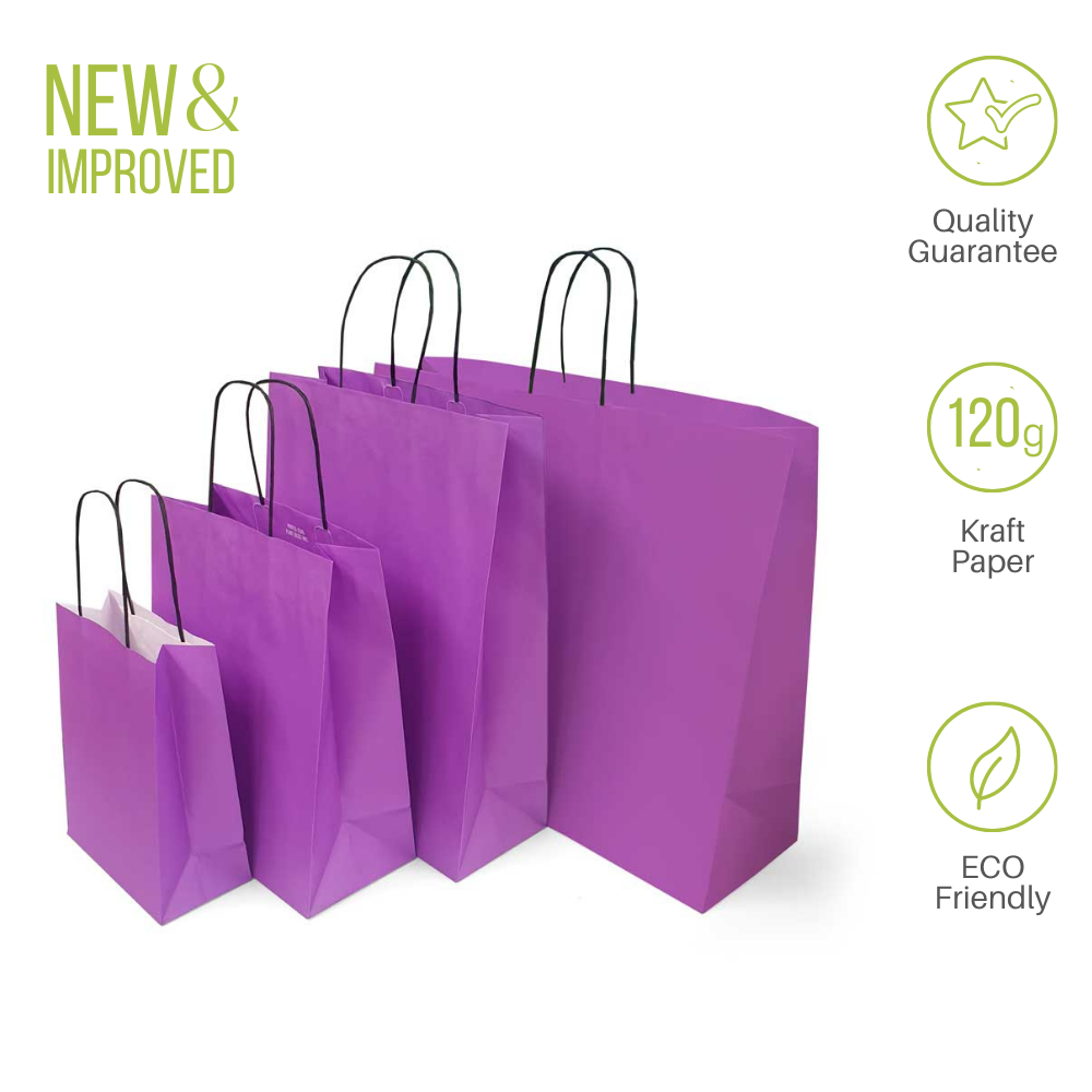 Cheap purple best sale gift bags