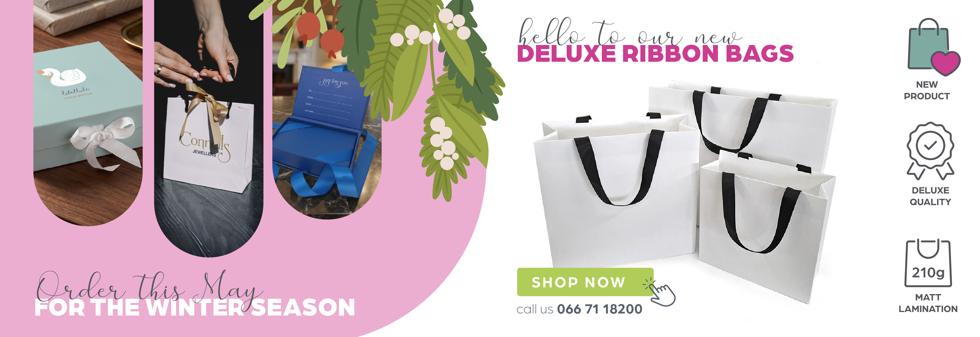 branded paper bags ireland barry packaging