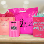 Pink Custom Printed Paper Carriers