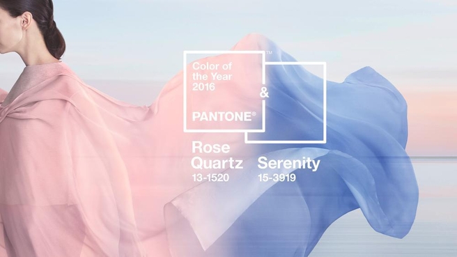 pantone rose quartz and serenity