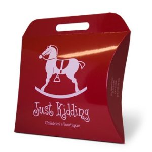 Red packaging red pillow box