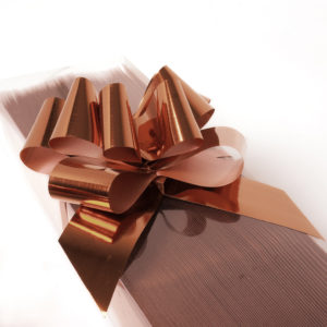 Rose Gold Pull Bow - unwrapping experience