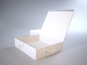 White_Box_with_Foil_Sides -unwrapping experience