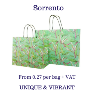 Twisted Handle Bag Signature Green Unique Design